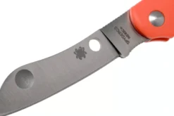 Couteau pliant Spyderco Roadie C189POR manche en nylon/fibre de verre orange 7,6cm