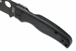 Couteau pliant Spyderco Shaman C229GPBK lame noire manche en G10 11,9cm