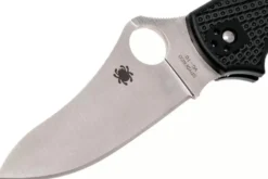 Couteau pliant Spyderco Stretch 2 C90PBK2 manche en nylon/fibre de verre noir 12cm
