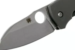Couteau pliant Spyderco Techno 2 C158TIP2 manche en titane 8,8cm