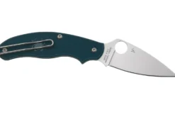 Couteau pliant Spyderco UK Penknife C94PCBL manche en nylon / fibre de verre bleu foncé 10cm