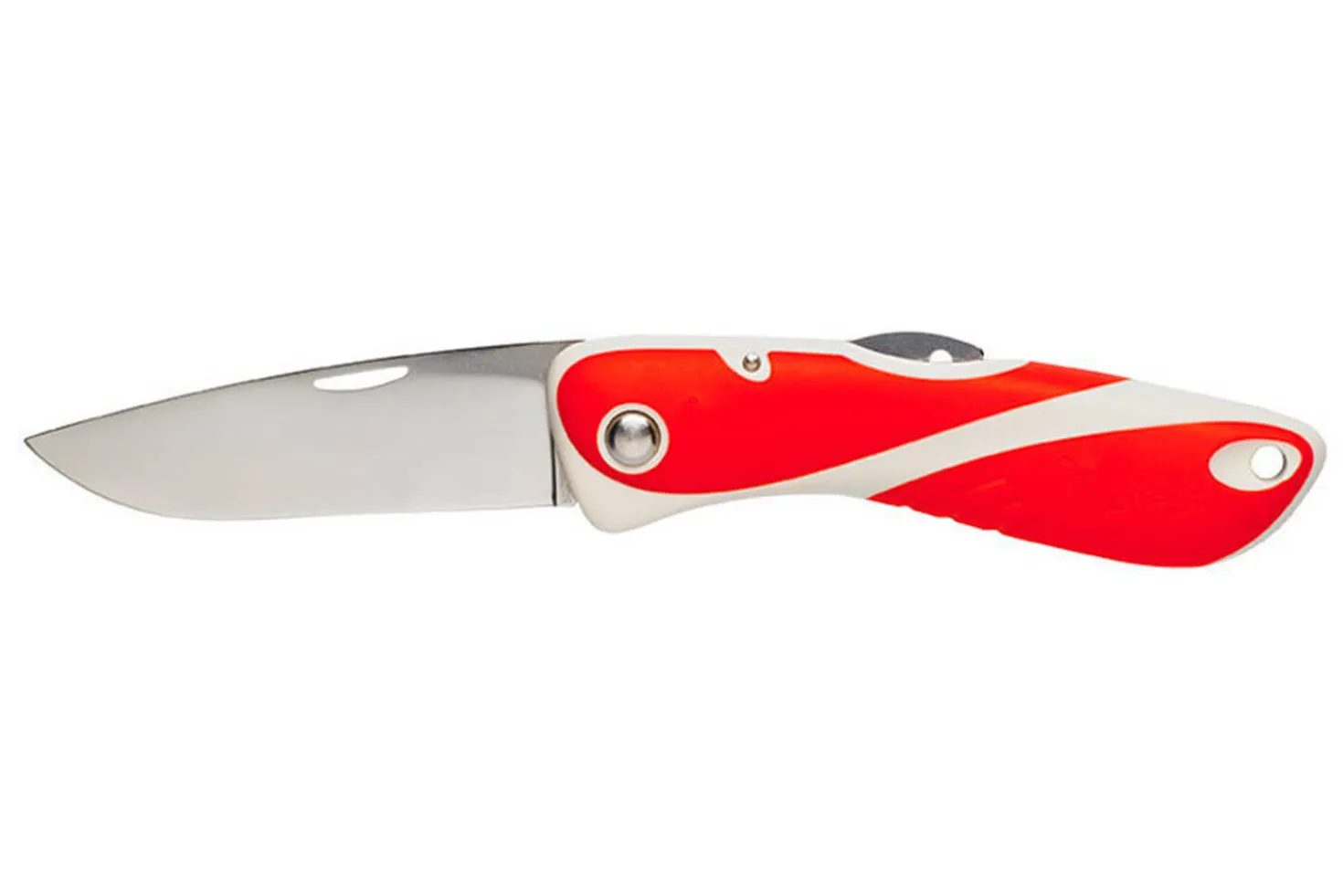 Couteau pliant Wichard Aquaterra 10154 manche rouge avec tire-bouchon