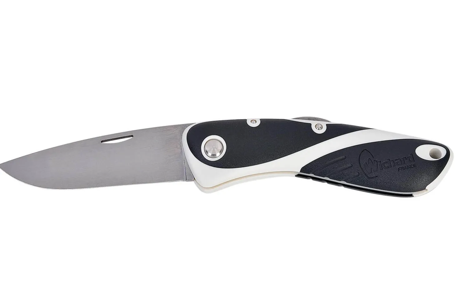 Couteau pliant Wichard Aquaterra 10153 manche noir avec tire-bouchon