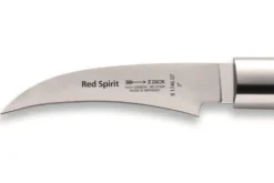 Couteau à éplucher DICK Red Spirit acier inoxydable 7cm manche rouge