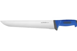 Couteau à poisson FISCHER lame crantée 35cm manche ultra confort