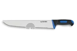 Couteau à poisson Fischer lame dents fines 42cm manche bi matière
