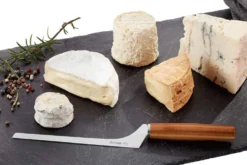 Couteau pour fromage à pâte molle Triangle manche en prunier