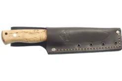 Couteau Puma IP Beaver 270112 lame 11,5cm manche bouleau + étui en cuir