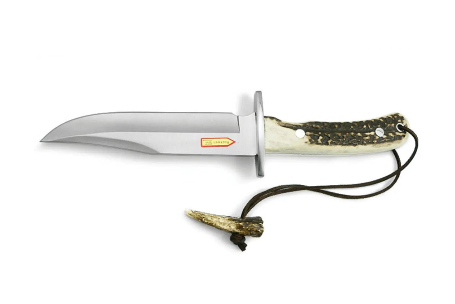 Couteau Puma IP El Anta 365616 lame 15,7cm manche bois de cerf + étui en cuir
