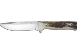 Couteau Puma IP Nordic I Stag 310712 lame 11,4cm manche bois de cerf + étui cuir