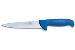 Couteau à saigner Dick Ergogrip pointe milieu manche bleu