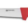 Couteau à saigner professionnel Fischer HACCP 20cm manche rouge