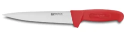 Couteau à saigner professionnel Fischer HACCP 20cm manche rouge