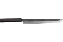 Couteau sakimaru 27cm japonais artisanal Hatsukokoro Shirasagi manche en ébène