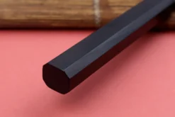 Couteau sakimaru 27cm japonais artisanal Hatsukokoro Shirasagi manche en ébène