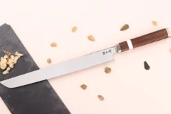 Couteau sakimaru 27cm japonais artisanal Sakai Takayuki Shiden