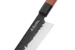 Couteau sakimaru Sayuto Séquoia San Mai martelé 20cm