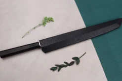 Couteau sakimaru yanagiba 30cm japonais artisanal Sakai Takayuki Genbu