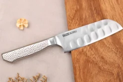 Couteau santoku alvéolé japonais Glestain Home Series 13cm