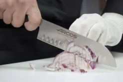 Couteau Santoku alvéolé Riviera Arcos forgé lame 14cm