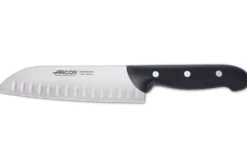 Couteau Santoku Arcos Maitre lame alvéolée 17cm