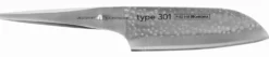 Couteau santoku Chroma Type 301 Design by F.A. Porsche martelé 18cm
