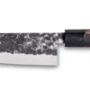 Couteau santoku 3 Claveles Osaka 18cm forgé main manche grenadille