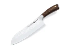 Couteau Santoku 3 Claveles Sakura manche pakka 17,5cm