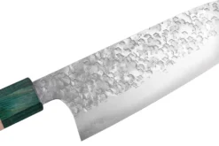 Couteau santoku 16,5cm japonais artisanal Makoto Kurosaki Samidorizuki SGStrix
