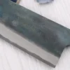 Couteau santoku 16,5cm japonais artisanal Yoshihiro Rugged Black