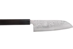 Couteau santoku 16,5cm japonais artisanal Makoto Kurosaki VG7 Damas