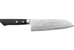 Couteau santoku 16,5cm japonais artisanal Masutani VG10 Damas