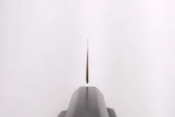 Couteau santoku 18cm japonais artisanal Hatsukokoro Hayabusa Rainbow Damas
