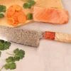 Couteau santoku 18cm Sayuto Érable Damas 12Cr