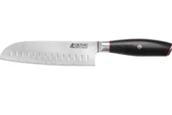 Couteau santoku 18cm Wusaki Fujiko Black 10CR