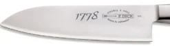 Couteau santoku DICK 1778 lame acier 3 couches 17cm manche bois de prunier