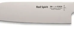 Couteau santoku DICK Red Spirit acier inoxydable 18cm manche rouge