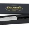 Couteau santoku Fallkniven Chef's Knife K2 lame 17,5cm manche thermorun noir