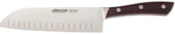 Couteau Santoku forgé Arcos Natura alvéolé 18cm palissandre