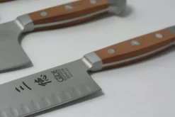 Couteau santoku Gude Alpha Poire 18cm en acier forgé