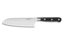 Couteau santoku Idéal Sabatier DEG lame alvéolée 17cm