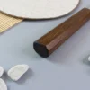 Couteau santoku japonais artisanal Wusaki Unagi AUS10 damas 16,5cm manche chêne