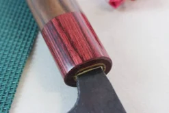 Couteau santoku japonais artisanal Wusaki Yuzo BS2 17cm