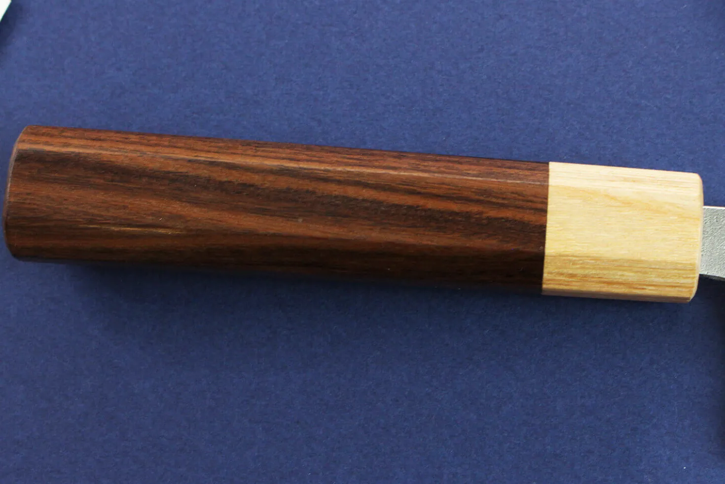 Couteau santoku japonais artisanal Yoshimi Kato AS Nashiji 17cm