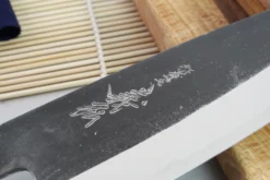 Couteau santoku japonais artisanal Yoshihiro Kogeta White 2 steel 18cm