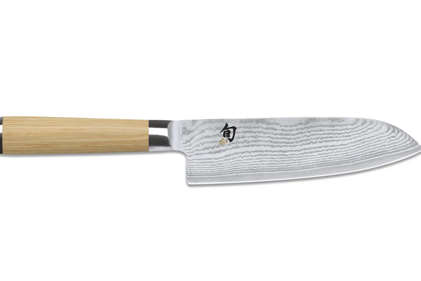 Couteau santoku japonais Kai Shun Classic White damas 33 couches 18cm