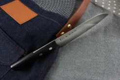 Couteau santoku japonais Kanetsugu Rev 21 lame 13.5cm micro dentée