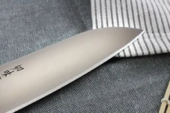 Couteau santoku japonais Kanetsugu Rev 21 lame 17cm micro dentée