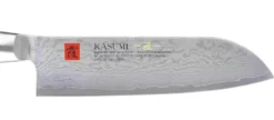 Couteau santoku japonais Kasumi Masterpiece damas haut de gamme 18cm