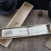 Couteau santoku japonais Shizu Hamono Yuri 18cm manche clair